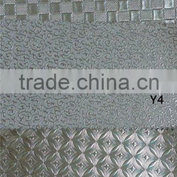 vaccum silver pvc bag leather