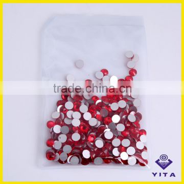 Crystal rhinestone flatback red SS12 non hotfix for mobile accessories