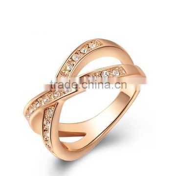 IN Stock Wholesale Gemstone Luxury Handmade Brand Women Metal Ring SKD0346