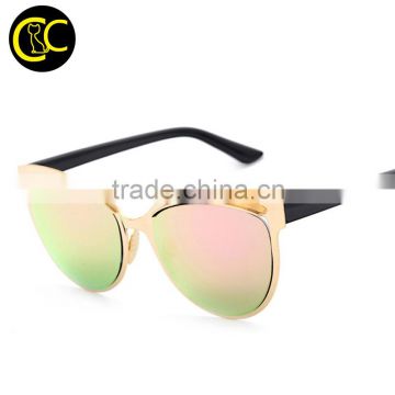 Fashion Sunglasses Cat Eye Shades Women glasses Brand Designer Sun glasses Black Frame Shades UV400 Retro Oculos de sol CC5010
