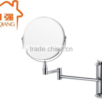 Double sided wall mounted bathroom mirror