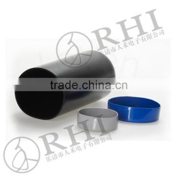 Free sample flexible pvc end caps round plastic caps 20mm