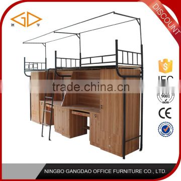 Ningbo Hot selling new arrival metal dormitory double bed metal dormitory double bed                        
                                                                Most Popular