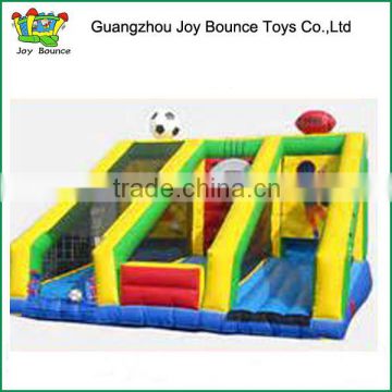 sports arena inflatable bounce inflatable basketball/football/rugby game