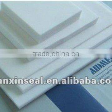 white smooth moulded PTFE / ptfe sheet