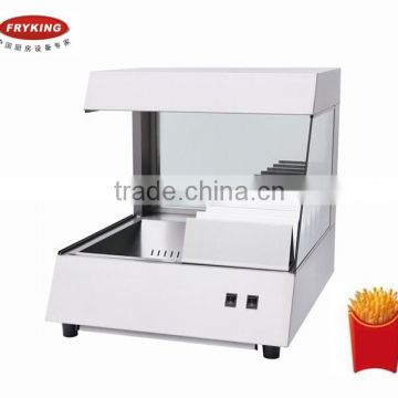 Desk Type French Fries Display Warmer /Chips Worker