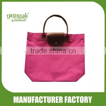 Plain colour foldable shopping bags / tote bags