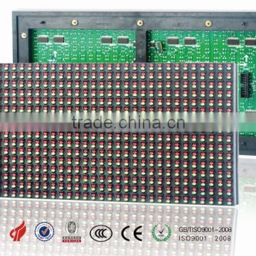 Text moving board P10 dual color semi-outdoor LED display