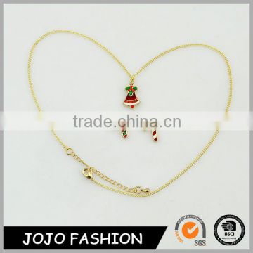 Fancy necklace sets for women christmas topic necklace earring and necklace sets                        
                                                                                Supplier's Choice