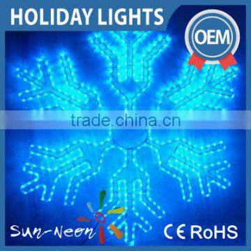 Outdoor christmas led snow lights/christmas LED Snowflakes