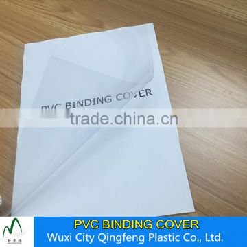 Glossy A4 PVC Book Binding Sheets 0.15mm 0.25mm 0.3mm Transparent PVC Sheet