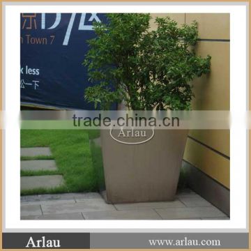 Public high quality cheap stainless steel flower pot for sale