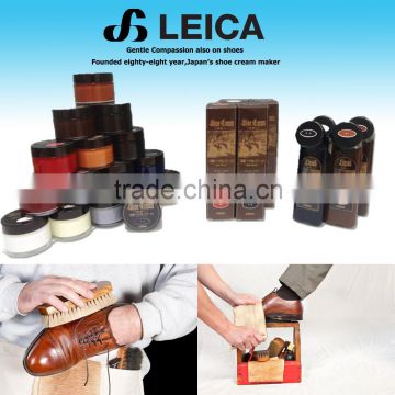 Emulsifying and japanese casual shoe polish cream , various color available