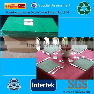 colorful non woven restaurant tablecloth/ tabel cover/ table linen