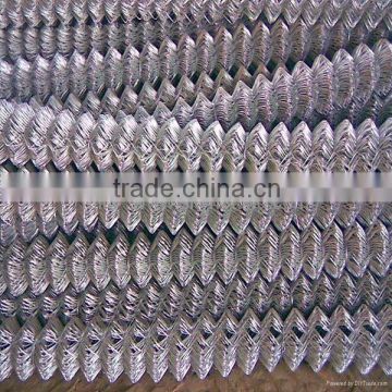 low price products galvanized and pvc coated chain link fence