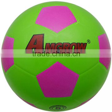 Official size and weight sporting goods high quality colorful mini rubber soccer ball
