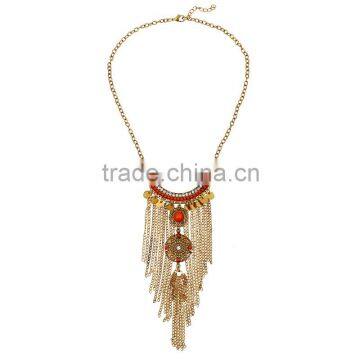 Factory Sale custom design handmade bead necklace on sale