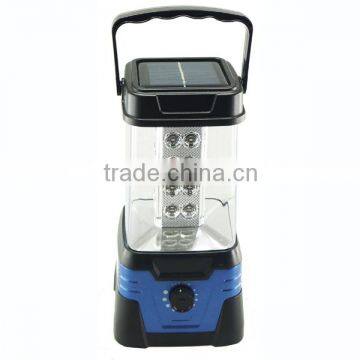 Rechargeable Solar panel LED Camping Lantern