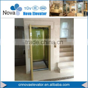 Gearless Villa Passenger Elevator/ Home Passenger Elevator Lift