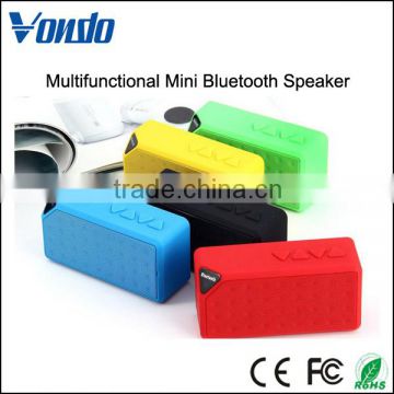 X3 Jambox Style TF USB FM Wireless Portable Music Sound Box Subwoofer Loudspeakers MINI Bluetooth Speaker