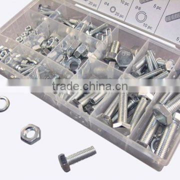 TC 240pc BV Certification Metric Hardware Assorted Nut Bolt Washer