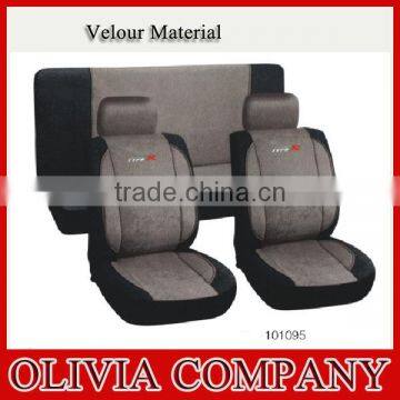 High quality velour auto seat cover in seat cushions