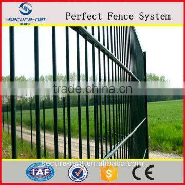 professional custom easily assembly double wire rod mesh fence/double bar fence/Welded Urban Double Wire Fence