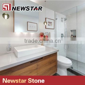 Newstar hotel quartz 72 bathroom countertop