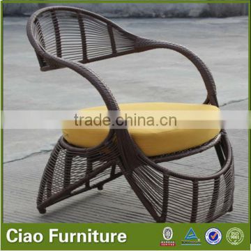 Good quality modern rattan chair coffee shop chair