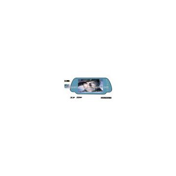 7inch car rearview mirror with SD/USB/FM New arrival