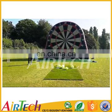 inflatable foot darts soccer dart board for sale