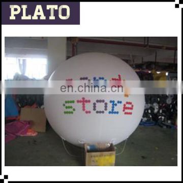 Large promotional inflatable balloon for candy/attractive helium balloon for advertising