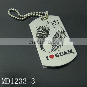 Cheap Custom Metal Key Tag, Dog Pet Keychain, Printing Logo Metal Key Chain