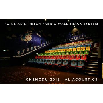 Al-Stretch Fabric Wall Track System