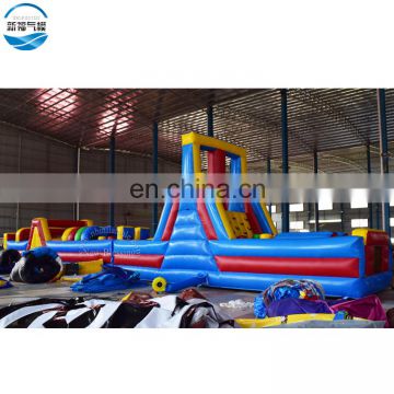Outdoor sport obstacle courses cheap inflatable obstacle for kids and adults