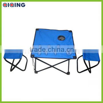 Portable Camping Stool chair and Table Sets HQ-5004D