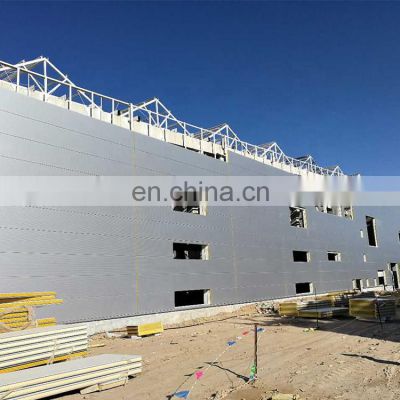 Chinese low cost prefab workshop buildings construction