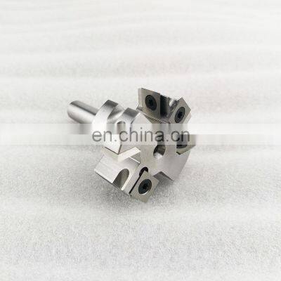 LIVTER 40mm Dia 1/2'' face milling cutter with replaceable carbide inserts wood router bit spoilboard surfacing cnc router bit