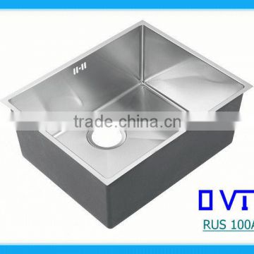 high quality stainless steel kitchen sinks RUS 100a-2