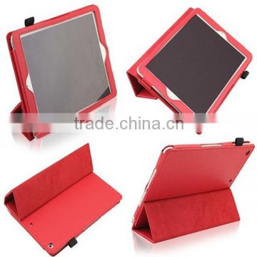 2014 Newest Product Leather Protective Stand Cover Case For iPad Air