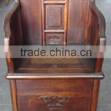 Chinese old wooden chair LWE172