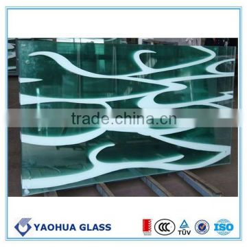 wholesale alibaba tempered ceramic printed glass