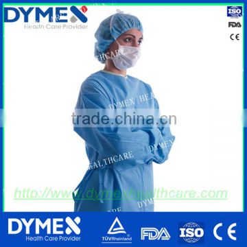 Traditional sewing stitches Sterile disposable Gown disposable patient surgical gown