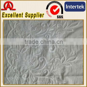 cotton special yarn embroidery fabric