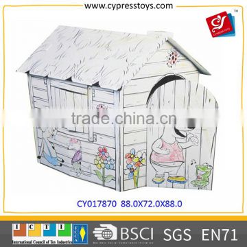 Educational Toy Type Diy Kid Paper House Models