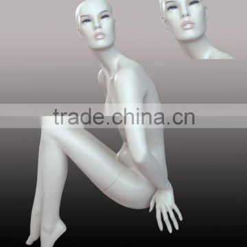 sitting female mannequins