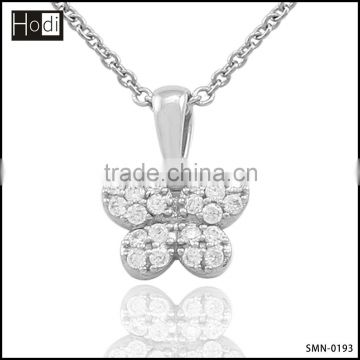 Best Selling Products Butterfly Shaped Fashion Silver Necklace Jewelry wholesale china jewelry