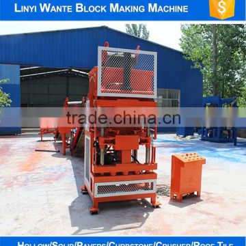 WT2-10 clay interlocking brick machine price for sale