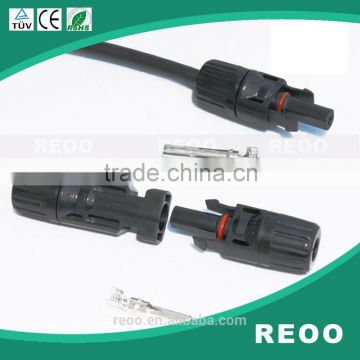 High Quality UL/ TUV Approve MC4 Solar Connector from REOO connector supplier