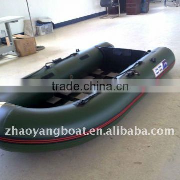 PVC air floor fishing boat manufacture